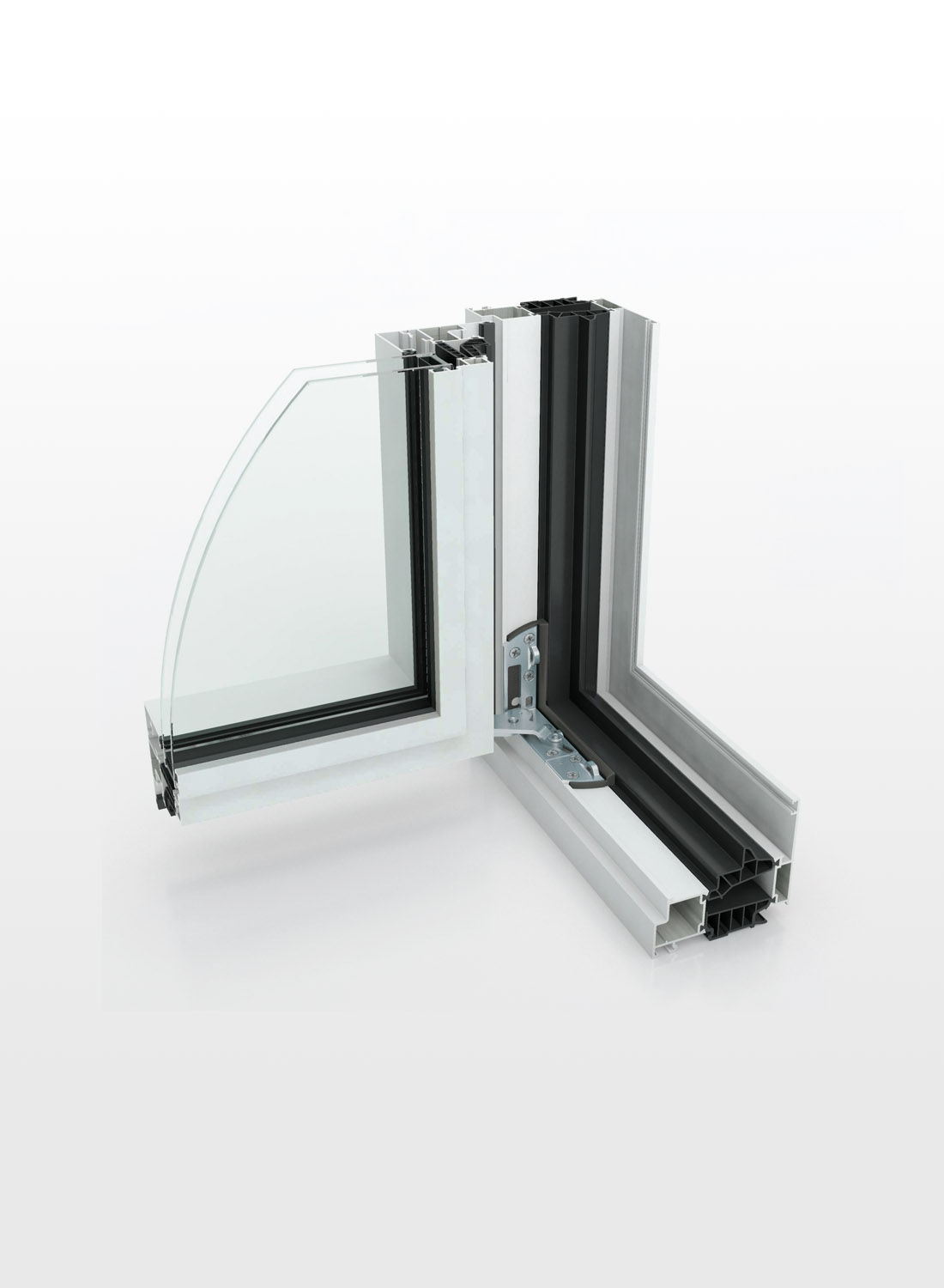 Une quincaillerie invisible, pour les menuiseries Pierret Portes & Fenêtres