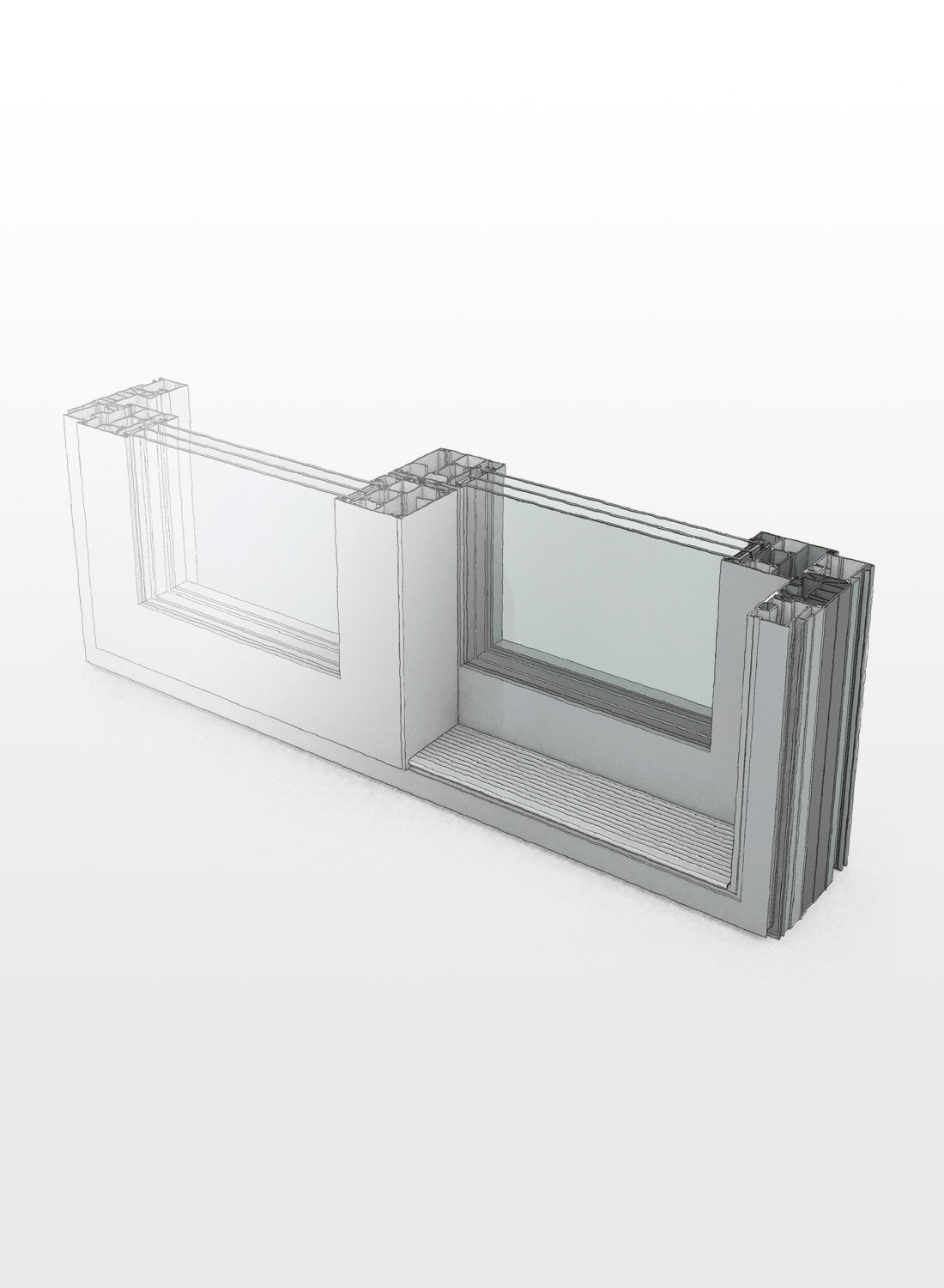 Le coulissant aluminium, un produit signé Pierret Portes & Fenêtres