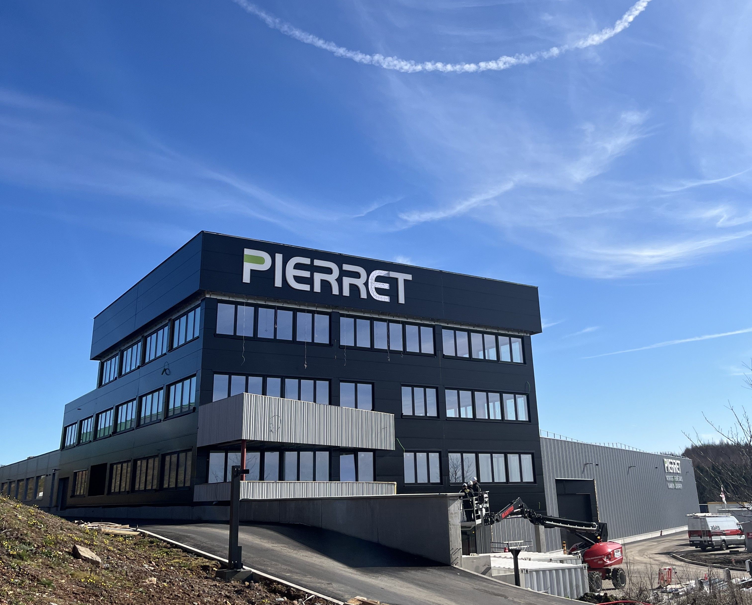 Nouvelle usine PVC Pierret à Transinne