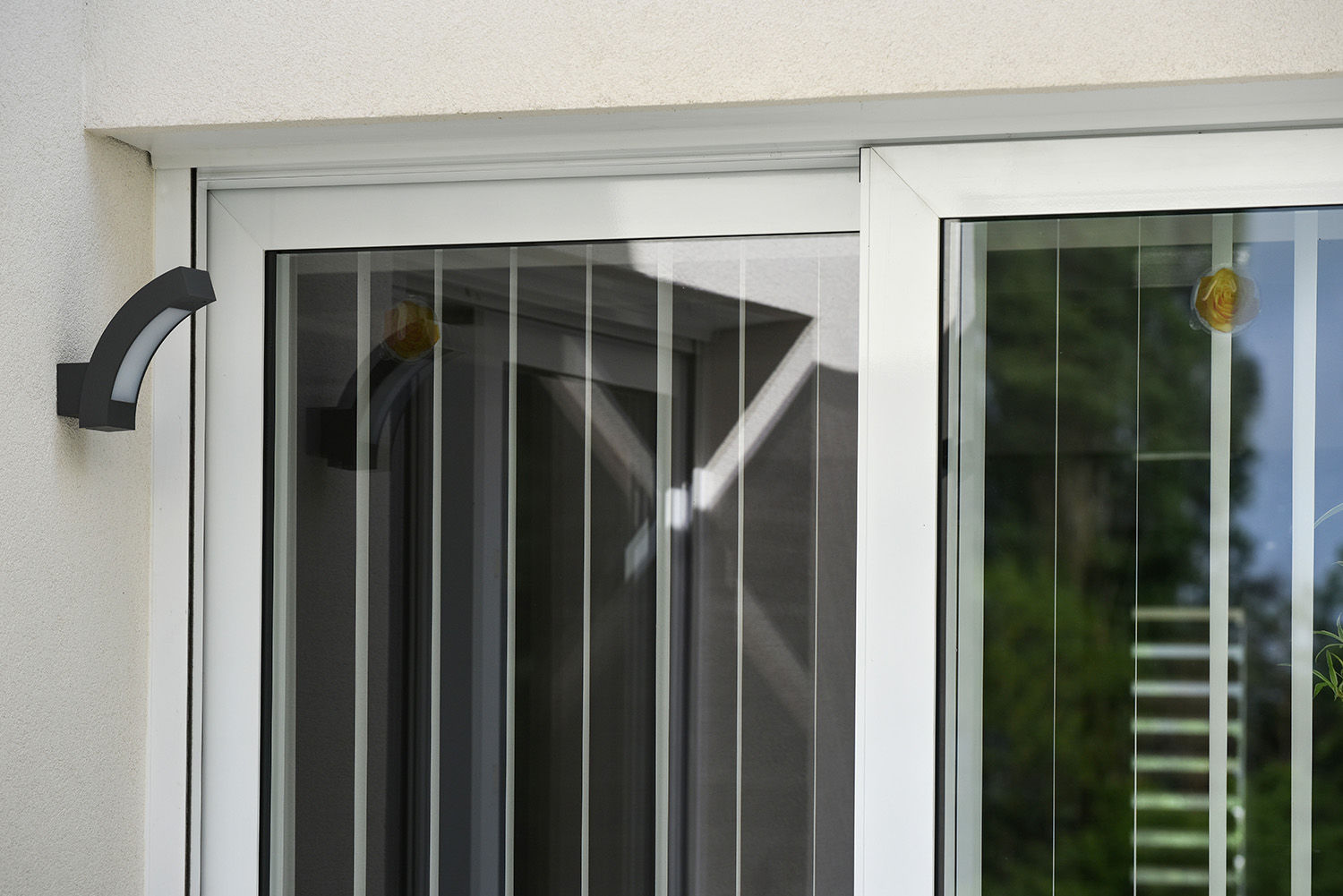 fenêtre PVC blanc à Besançon en France