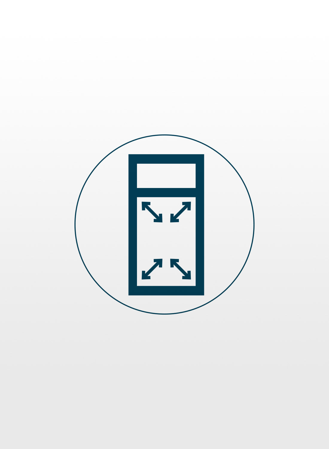 Panneau de porte aluminium à vos mesures, Pierret Portes & Fenêtres