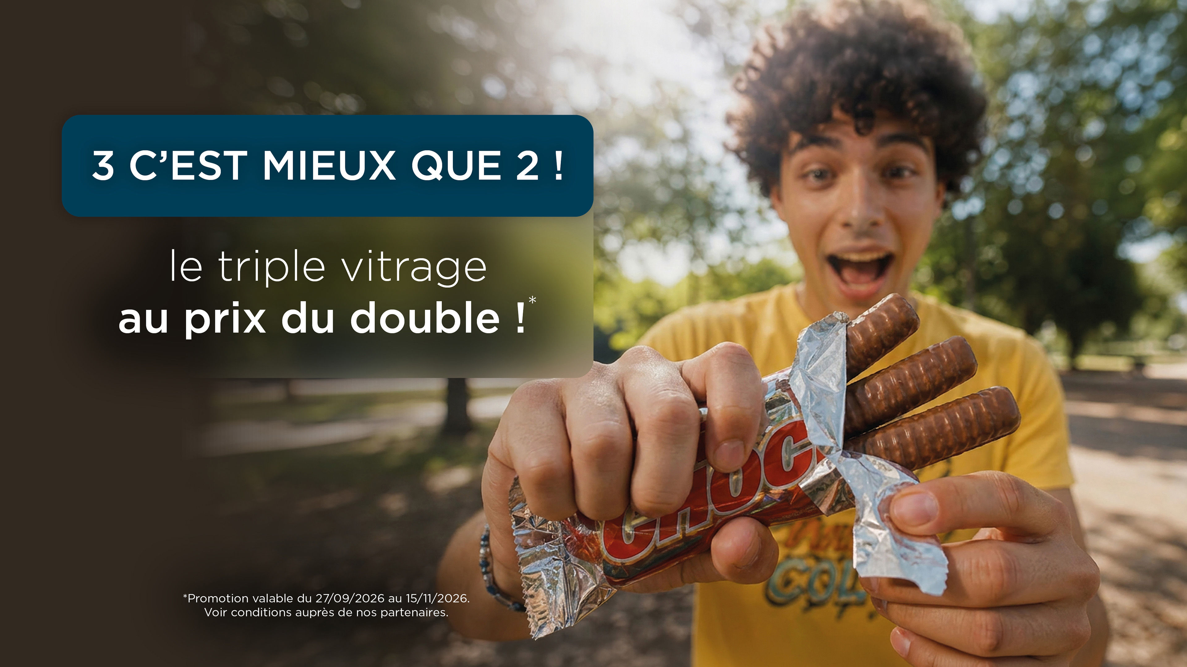 Le triple vitrage est au prix du double, chez Pierret Portes & Fenêtres