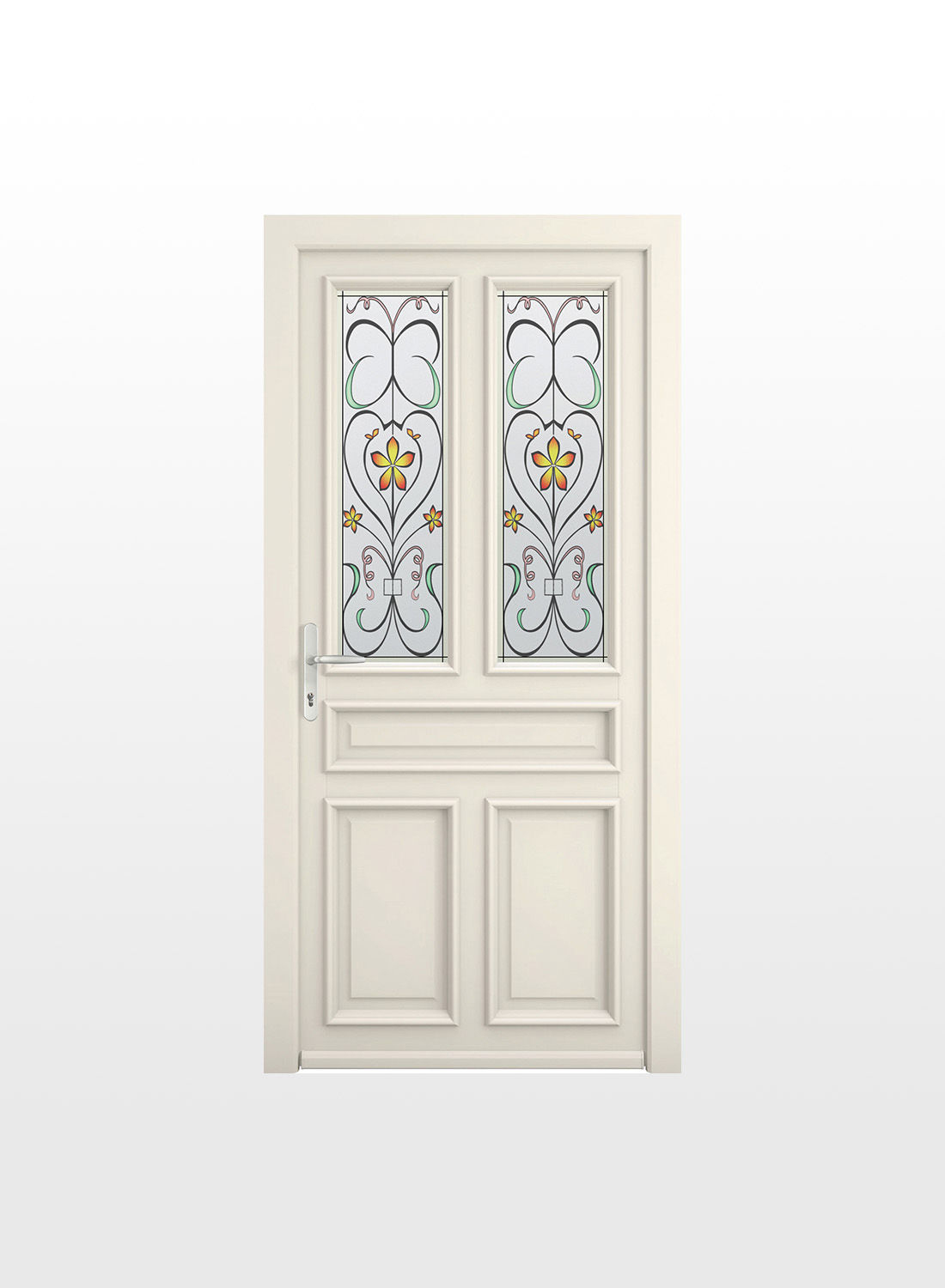 Porte d'entrée PVC - Bois et mixte bois alu - sur mesure