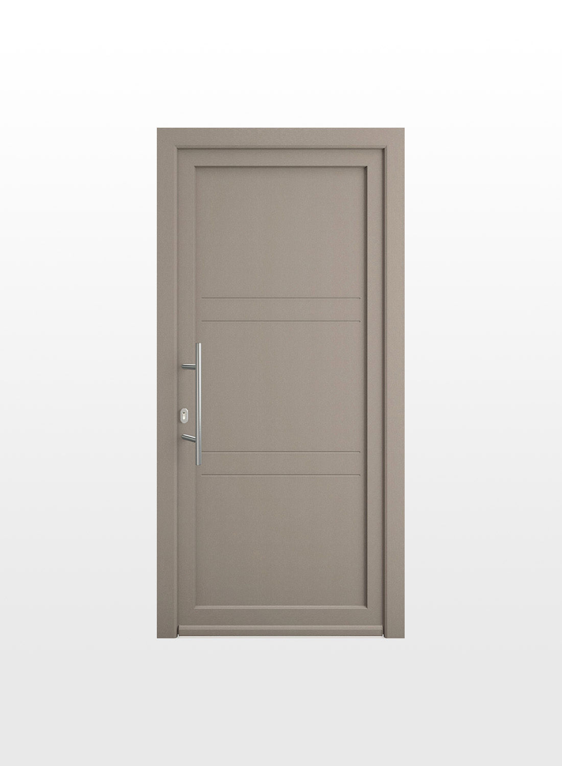 Porte d'entrée sur mesure PVC ou mixte bois alu  - Cassis 2 - Pierret 