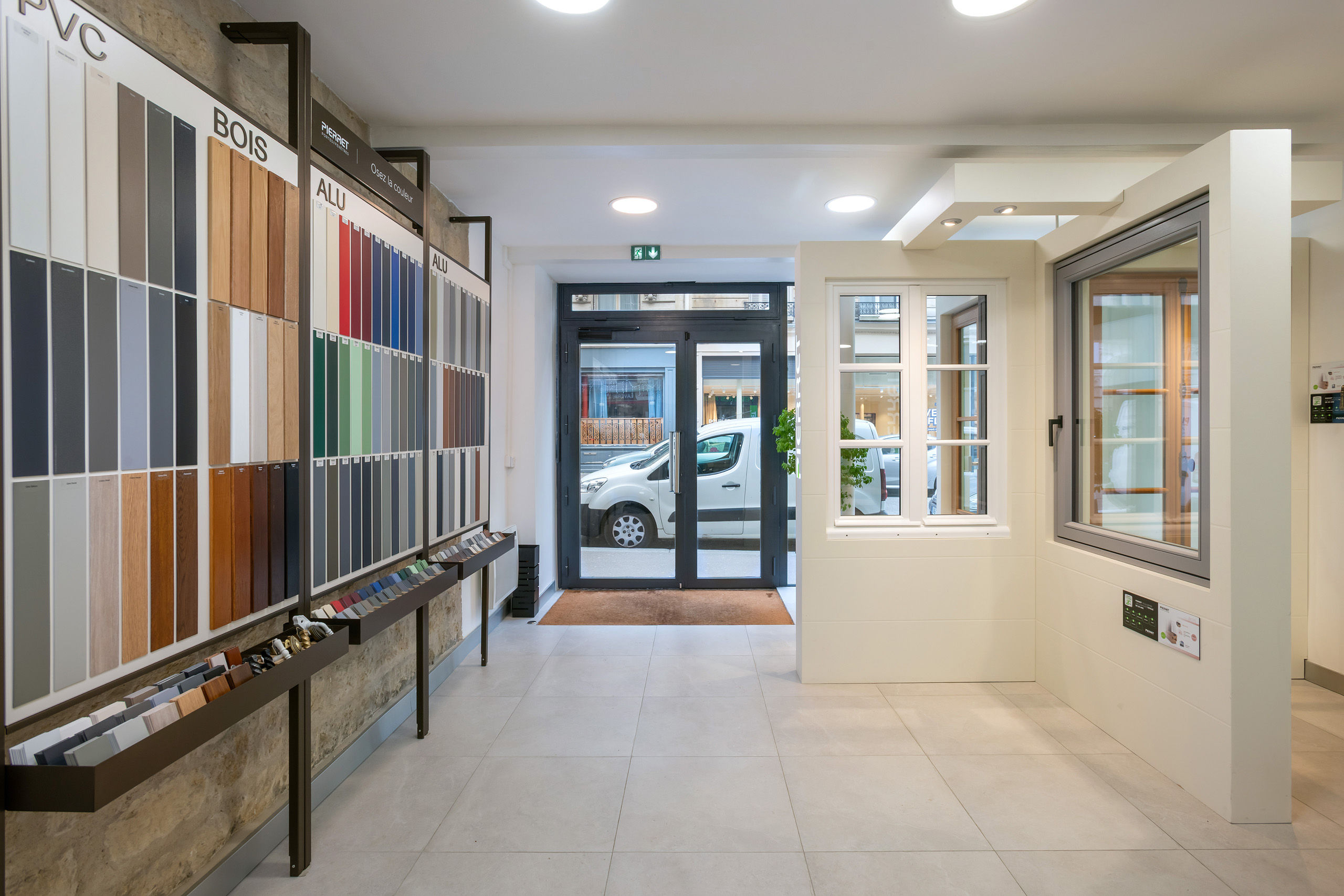 Showroom Fenêtres pour demain - paris - Pierret Portes & fenêtres 