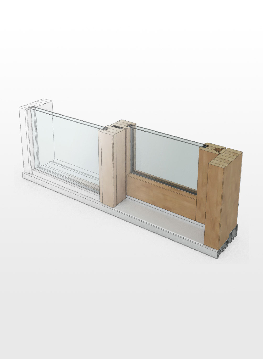 Le coulissant bois, un produit signé Pierret Portes & Fenêtres