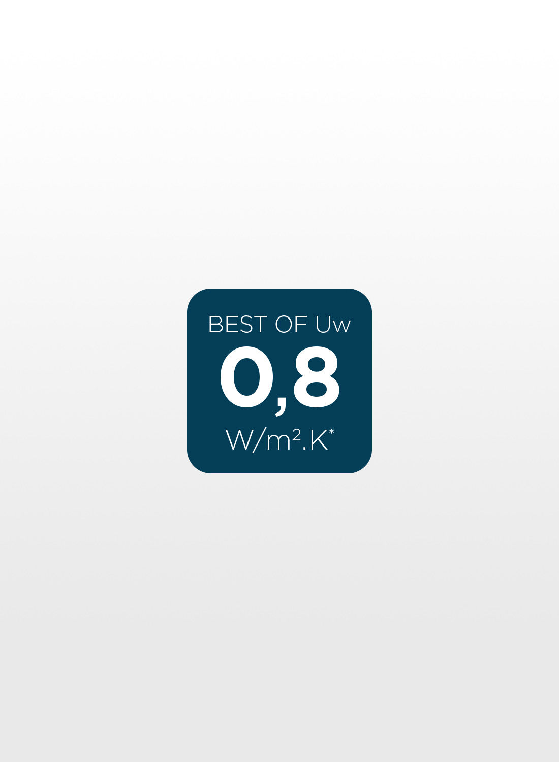 Valeur UW de 0,8, performance exceptionnelle du nouveau coulissant aluminium Sumith Pierret