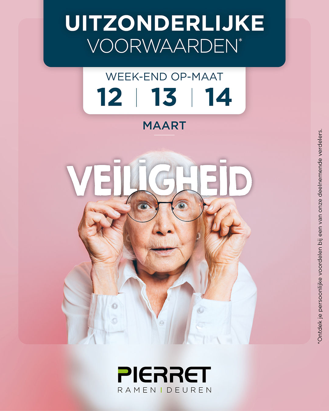 Pierret Weekend op Maat – uitzonderlijke voorwaarden bij onze verdelers.