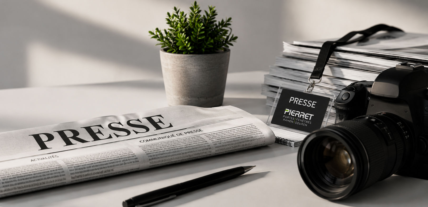 Actualités et communiqués presse Pierret Portes & Fenêtres