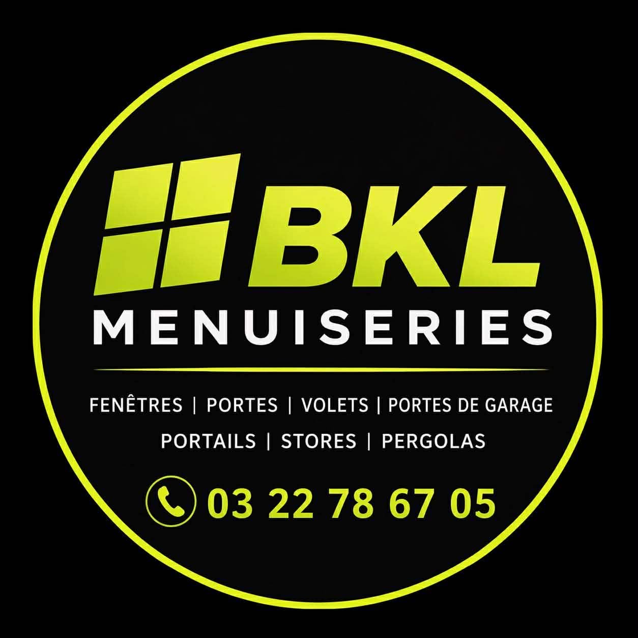 BKL Menuiseries, partenaire revendeur Pierret Portes & Fenêtres à Roye