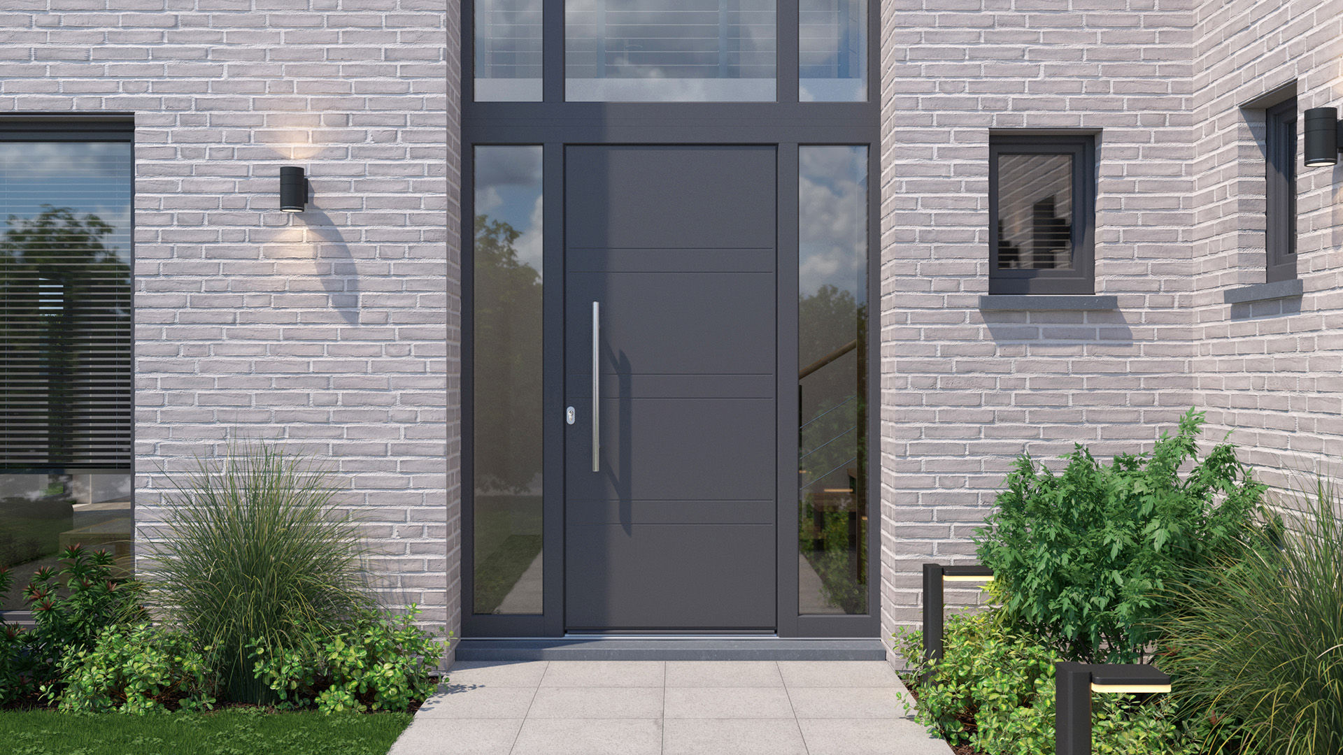PIERRET_porte_entrée_Aluminium_citronnelle 3_carbon