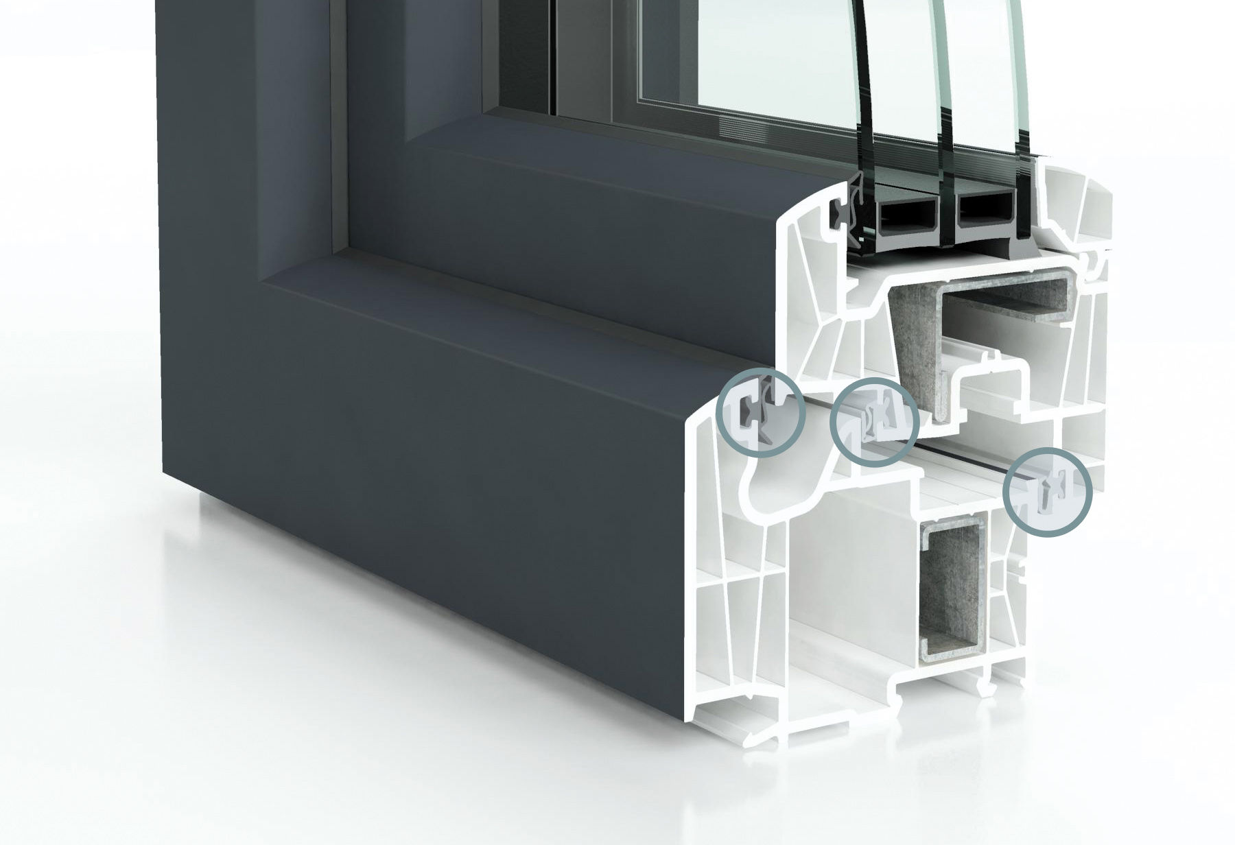 PIERRET_ramen_geleidisoaltie_afdichtingen